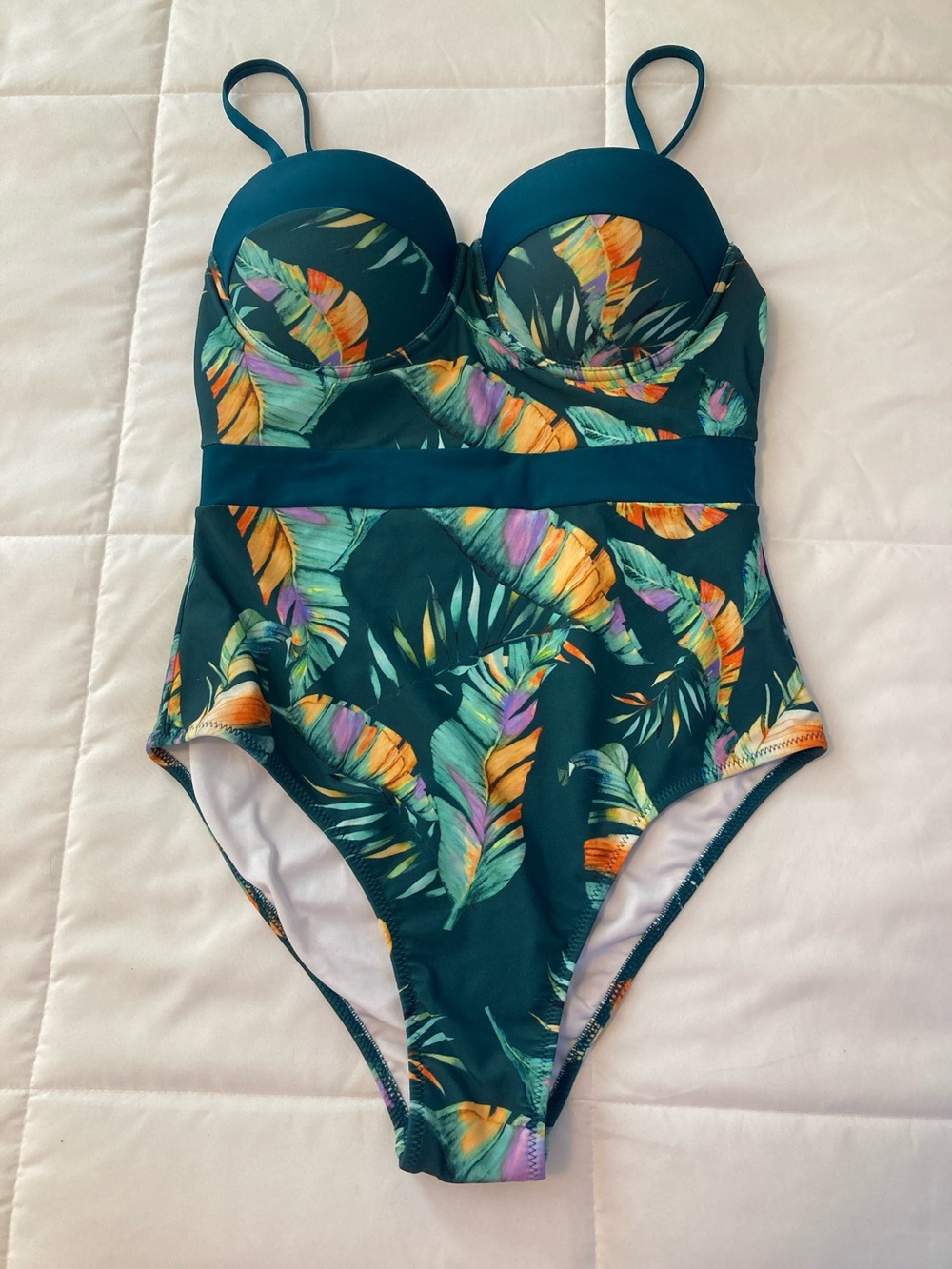 One piece bathing suit. Size Small.